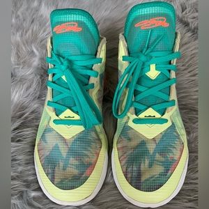 Nike React LeBron 18 Low EP “LeBronold Palmer” Size Mens 9 Bright Mango Lime